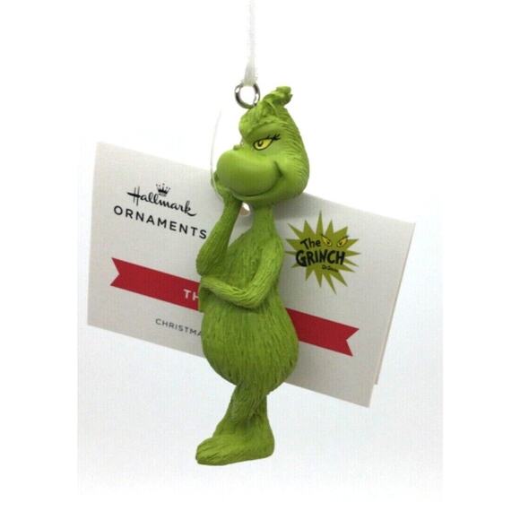 GRINCH DR SEUSS Ornament Christmas Tree Official License "Grinchy Pose" - Picture 3 of 5